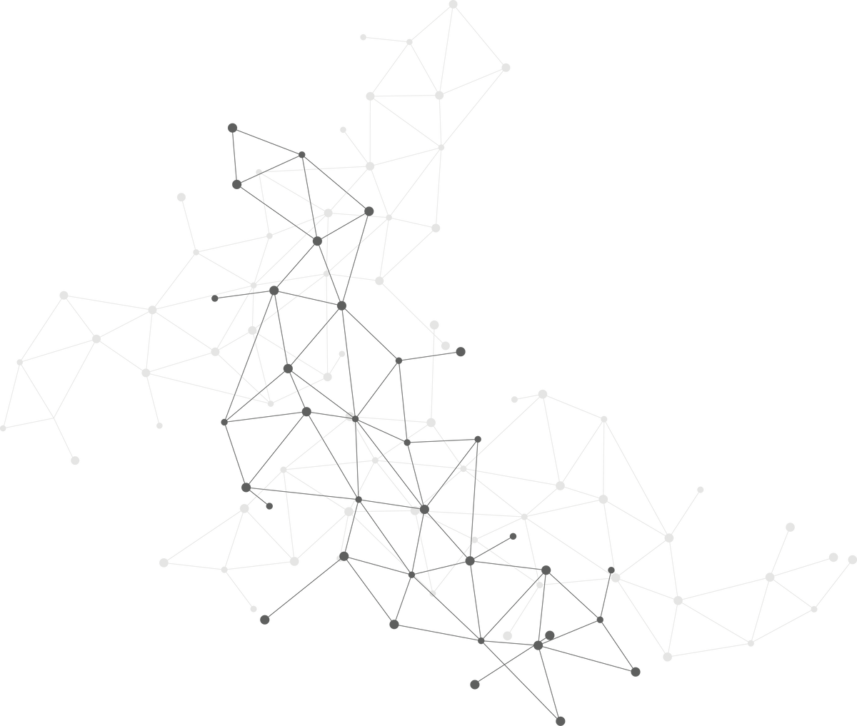 Network Connecting Dot Polygon Background. Concept of Network Business, Technology, Data and Chemical. Dot Connect Line Abstract Background Represent Futuristic Network and Data Transformation